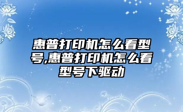 惠普打印機(jī)怎么看型號(hào),惠普打印機(jī)怎么看型號(hào)下驅(qū)動(dòng)