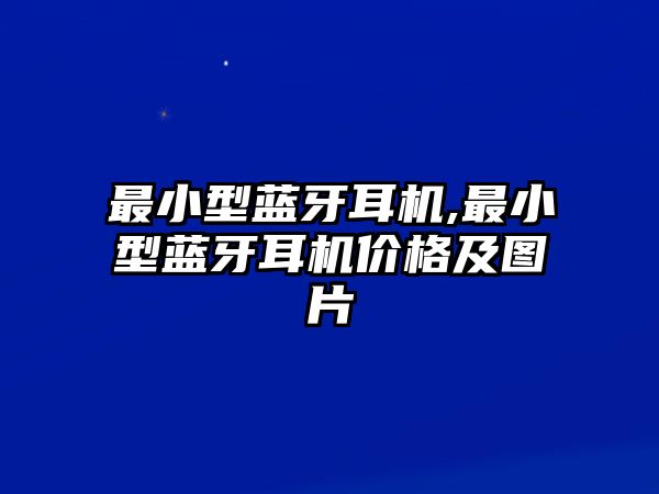 最小型藍(lán)牙耳機(jī),最小型藍(lán)牙耳機(jī)價(jià)格及圖片